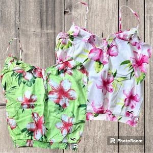 Hollister Floral Shirts (2) NWT